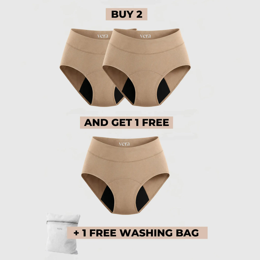 Vera's Signature Leakproof Underwear (2+1 FREE)