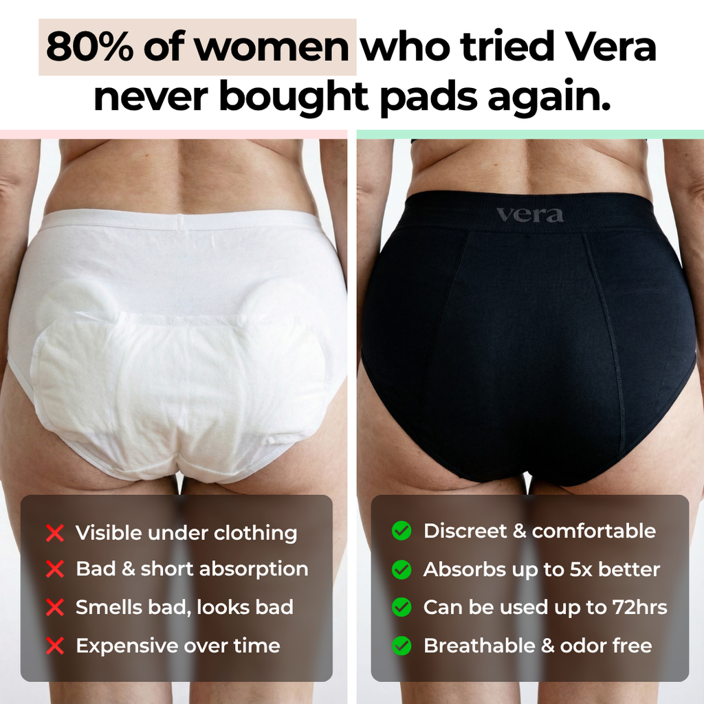 Vera's Signature Leakproof Underwear (3-Pack)