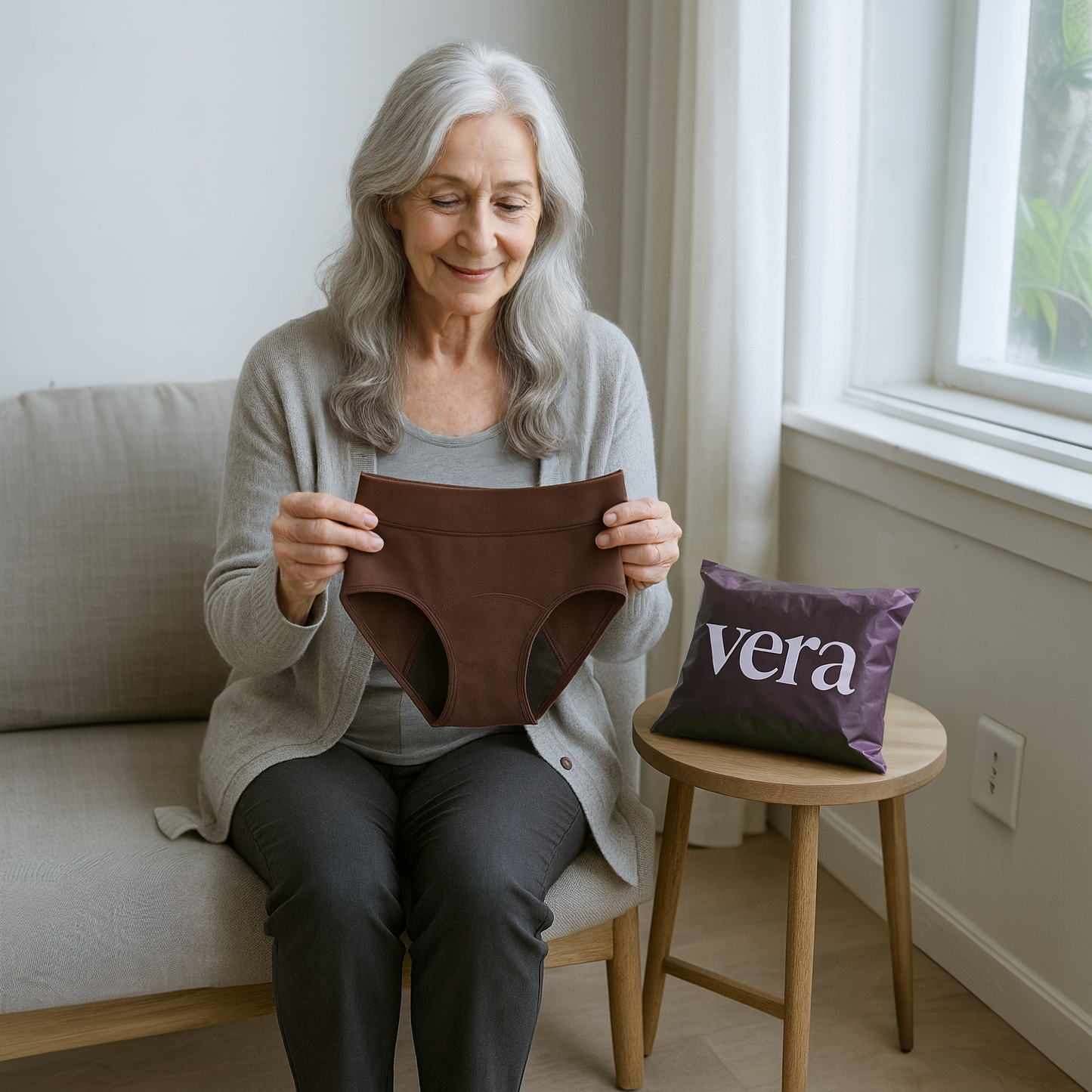 Vera's Signature Leakproof Underwear (Mocha Luxe)